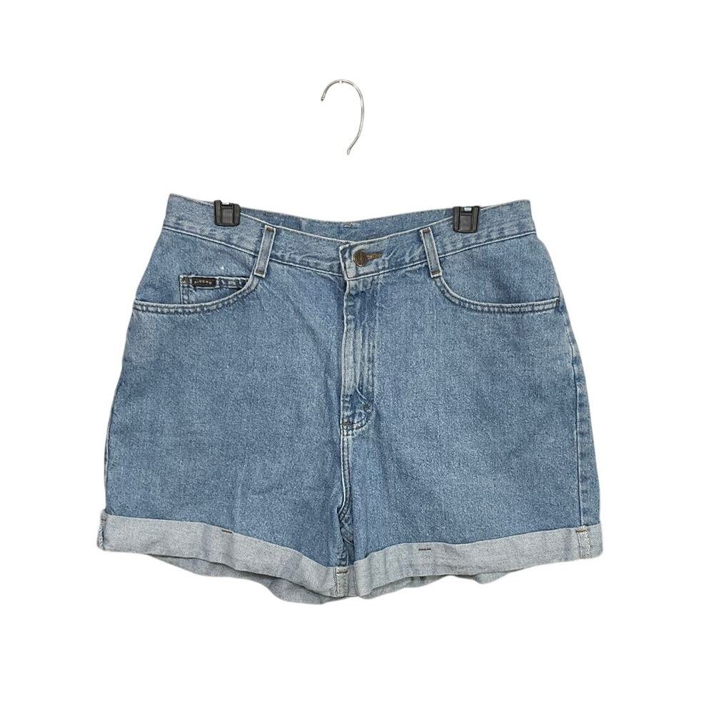 VTG 90s Riders Denim Shorts High-Rise Cuffed Hem Womens Size 16 X-Large